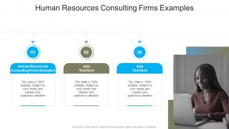 Human Resources Consulting Firms Examples In Powerpoint And Google Slides Cpb