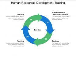 Human resources development training ppt powerpoint presentation pictures show cpb