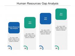 Human resources gap analysis ppt powerpoint presentation information cpb
