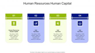 Human Resources Human Capital In Powerpoint And Google Slides Cpb