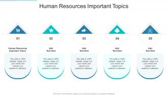 Human Resources Important Topics In Powerpoint And Google Slides Cpb