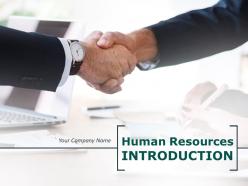 Human Resources Introduction Powerpoint Presentation Slides