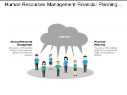 Human resources management financial planning promotions financial management cpb