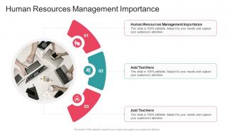 Human Resources Management Importance In Powerpoint And Google Slides Cpb