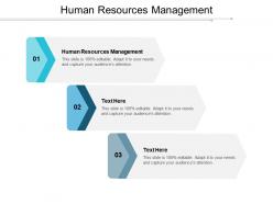 Human resources management ppt powerpoint presentation file slideshow cpb