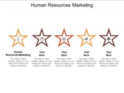 Human resources marketing ppt powerpoint presentation professional grid cpb