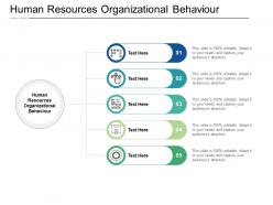Human resources organizational behaviour ppt powerpoint presentation portfolio graphics cpb