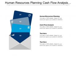 Human resources planning cash flow analysis social marketing cpb