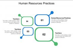 Human resources practices ppt powerpoint presentation layouts background images cpb
