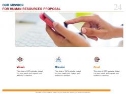 Human resources proposal template powerpoint presentation slides