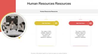 Human Resources Resources In Powerpoint And Google Slides Cpb