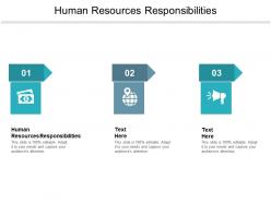 Human resources responsibilities ppt powerpoint presentation summary slides cpb