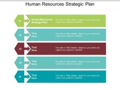 Human resources strategic plan ppt powerpoint presentation file example topics cpb