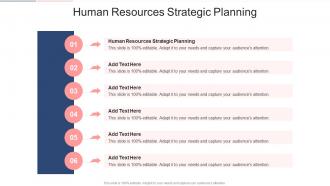 Human Resources Strategic Planning In Powerpoint And Google Slides Cpb