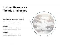 Human resources trends challenges ppt powerpoint presentation gallery sample cpb