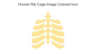 Human Rib Cage Image Colored Icon In Powerpoint Pptx Png And Editable Eps Format