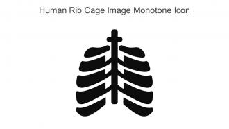 Human Rib Cage Image Monotone Icon In Powerpoint Pptx Png And Editable Eps Format