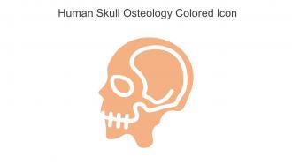 Human Skull Osteology Colored Icon In Powerpoint Pptx Png And Editable Eps Format