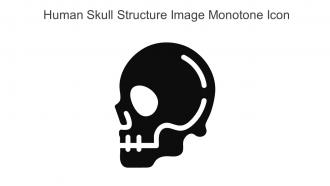 Human Skull Structure Image Monotone Icon In Powerpoint Pptx Png And Editable Eps Format