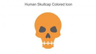 Human Skullcap Colored Icon In Powerpoint Pptx Png And Editable Eps Format