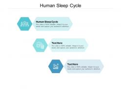 Human sleep cycle ppt powerpoint presentation portfolio gridlines cpb