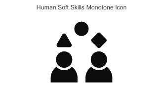 Human Soft Skills Monotone Icon In Powerpoint Pptx Png And Editable Eps Format