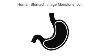 Human Stomach Image Monotone Icon In Powerpoint Pptx Png And Editable Eps Format
