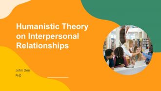 Humanistic Theory On Interpersonal Relationships PPT PowerPoint ST AI