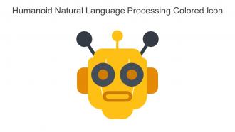 Humanoid Natural Language Processing Colored Icon In Powerpoint Pptx Png And Editable Eps Format