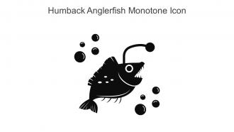 Humback Anglerfish Monotone Icon In Powerpoint Pptx Png And Editable Eps Format
