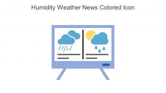 Humidity Weather News Colored Icon In Powerpoint Pptx Png And Editable Eps Format