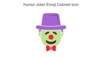 Humor Joker Emoji Colored Icon In Powerpoint Pptx Png And Editable Eps Format
