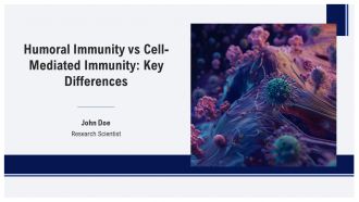 Humoral Immunity Vs Cell Mediated Immunity Key Differences PPT Graphics AT