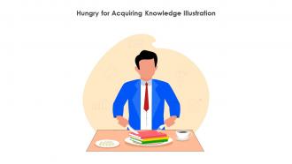 Hungry For Acquiring Knowledge Illustration