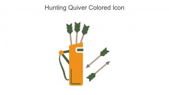 Hunting Quiver Colored Icon In Powerpoint Pptx Png And Editable Eps Format