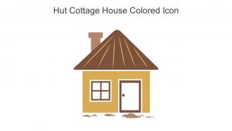 Hut Cottage House Colored Icon In Powerpoint Pptx Png And Editable Eps Format