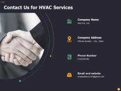 Hvac services proposal powerpoint presentation slides