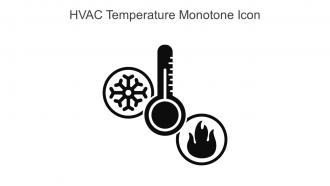 HVAC Temperature Monotone Icon In Powerpoint Pptx Png And Editable Eps Format