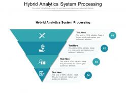 Hybrid analytics system processing ppt powerpoint presentation ideas design inspiration cpb