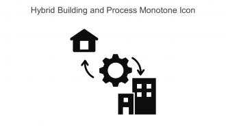 Hybrid Building And Process Monotone Icon In Powerpoint Pptx Png And Editable Eps Format