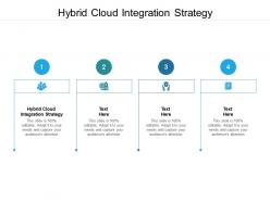 Hybrid cloud integration strategy ppt powerpoint presentation summary deck cpb