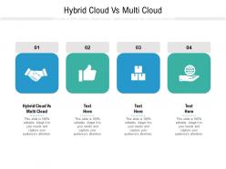 Hybrid cloud vs multi cloud ppt powerpoint presentation professional display cpb