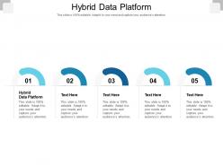 Hybrid data platform ppt powerpoint presentation pictures background designs cpb