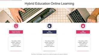 Hybrid Education Online Learning In Powerpoint And Google Slides Cpb