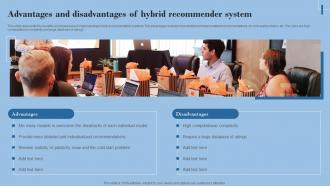 Hybrid Filtering Recommender Advantages And Disadvantages Of Hybrid Recommender System