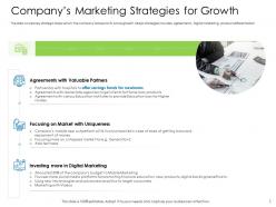 Hybrid financing companys marketing strategies for growth uniqueness ppts ideas