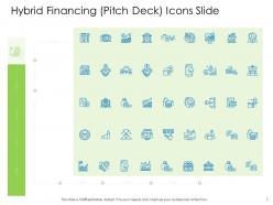 Hybrid financing pitch deck icons slide ppt powerpoint presentation infographics