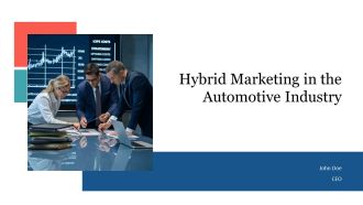 Hybrid Marketing In The Automotive Industry PPT Example AT
