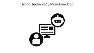 Hybrid Technology Monotone Icon In Powerpoint Pptx Png And Editable Eps Format