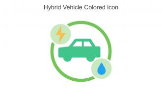 Hybrid Vehicle Colored Icon In Powerpoint Pptx Png And Editable Eps Format